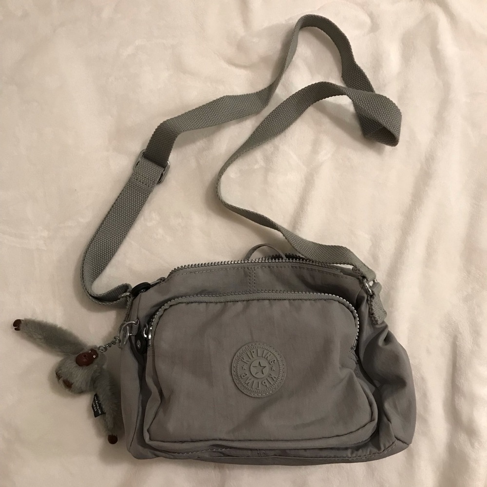 Grey Kipling shoulder bag